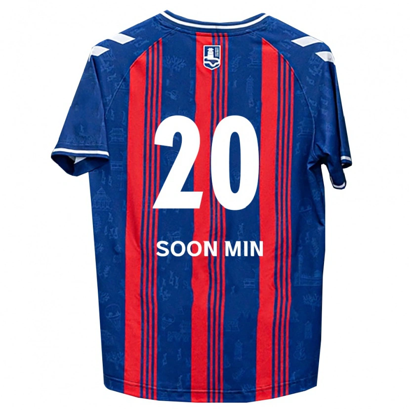 Danxen Damen Soon-Min Hwang #20 Blau Rot Weiß Heimtrikot Trikot 2026/27 T-Shirt Österreich