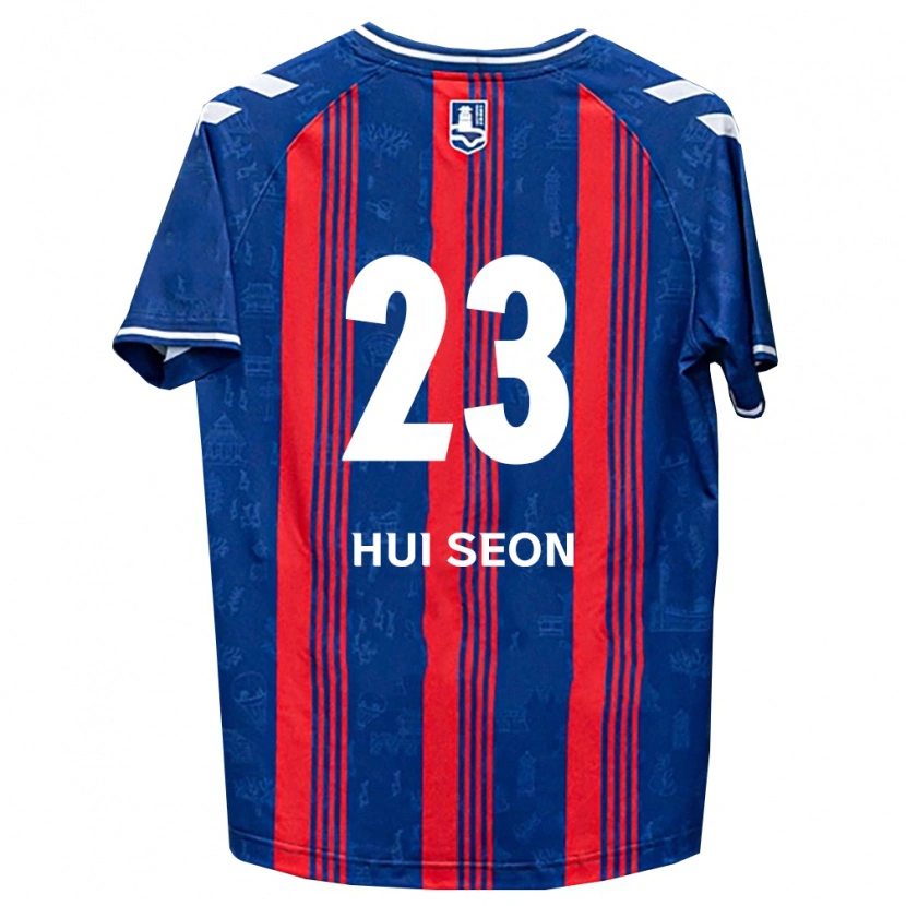 Danxen Damen Hui-Seon Kwon #23 Blau Rot Weiß Heimtrikot Trikot 2026/27 T-Shirt Österreich