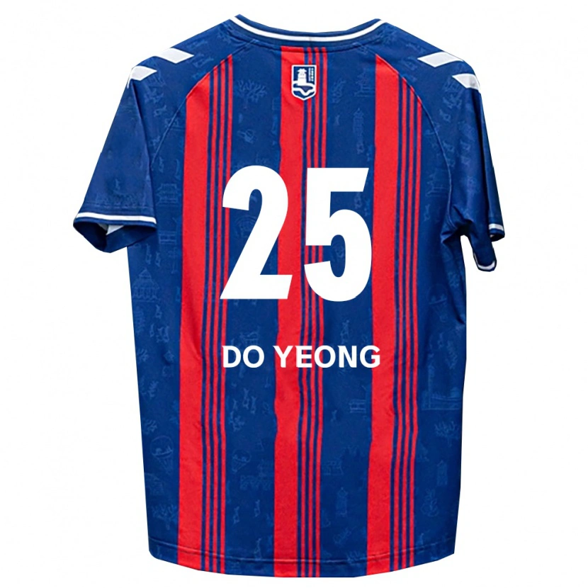 Danxen Damen Do-Yeong Kwon #25 Blau Rot Weiß Heimtrikot Trikot 2026/27 T-Shirt Österreich