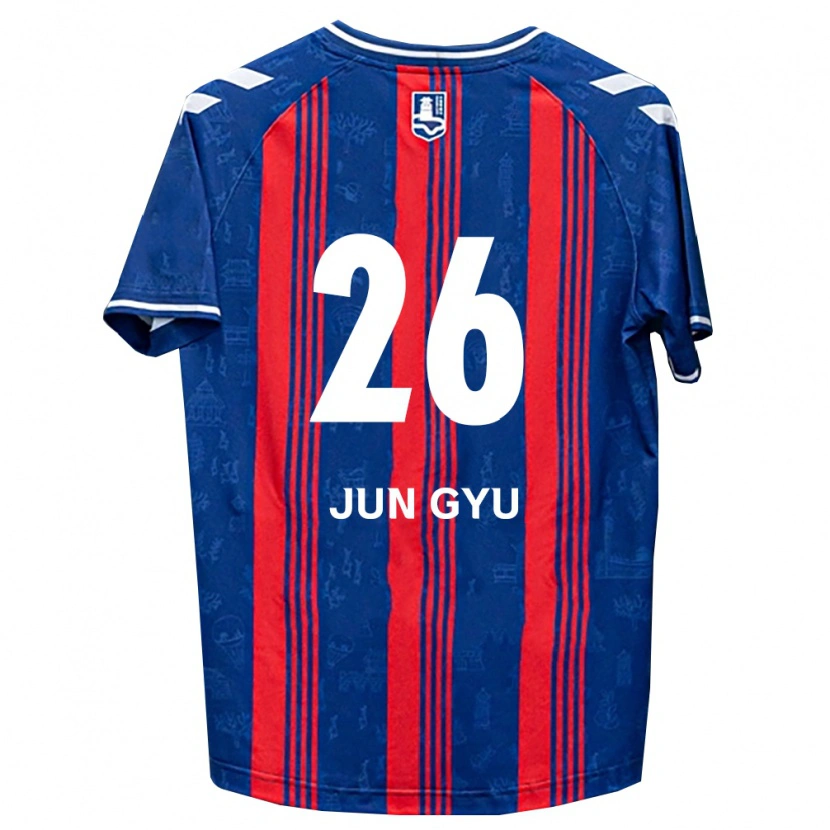 Danxen Damen Jun-Gyu Ahn #26 Blau Rot Weiß Heimtrikot Trikot 2026/27 T-Shirt Österreich