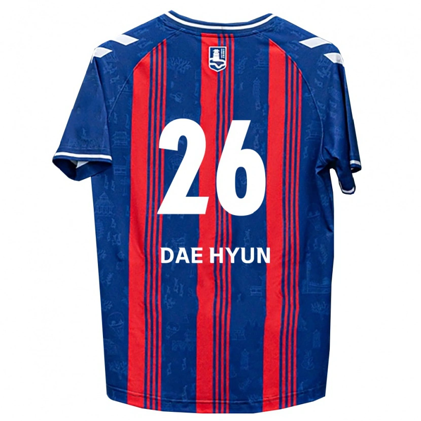 Danxen Damen Dae-Hyun Kim #26 Blau Rot Weiß Heimtrikot Trikot 2026/27 T-Shirt Österreich
