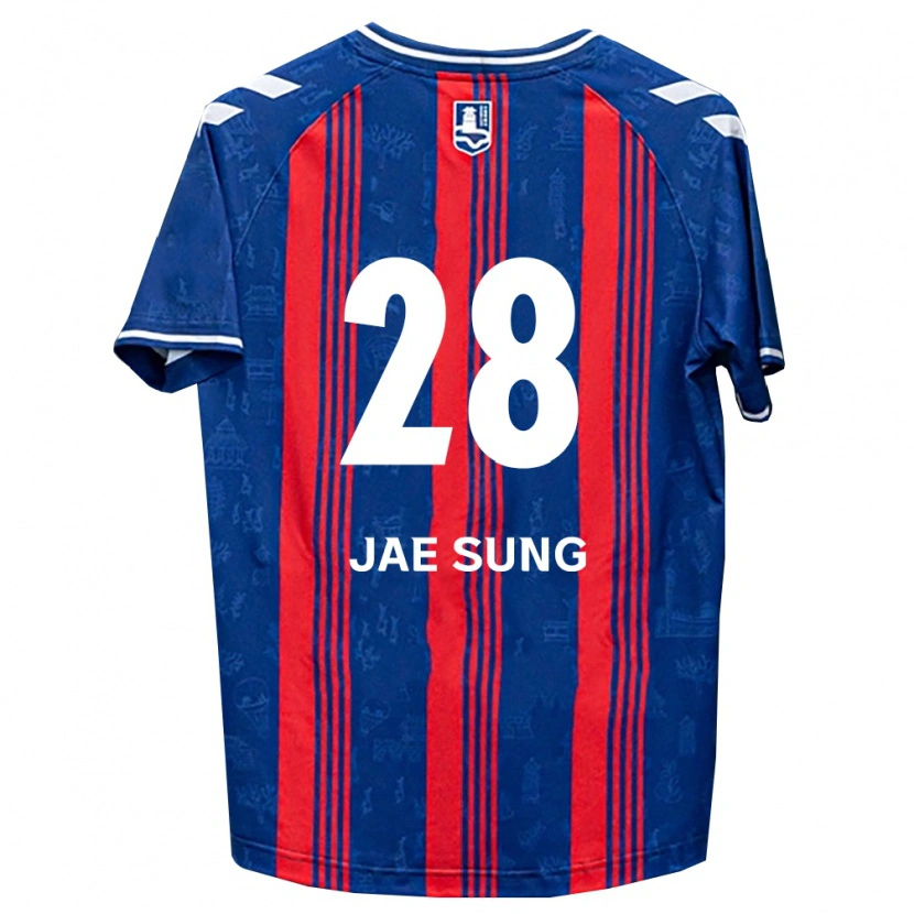 Danxen Damen Jae-Sung Kim #28 Blau Rot Weiß Heimtrikot Trikot 2026/27 T-Shirt Österreich