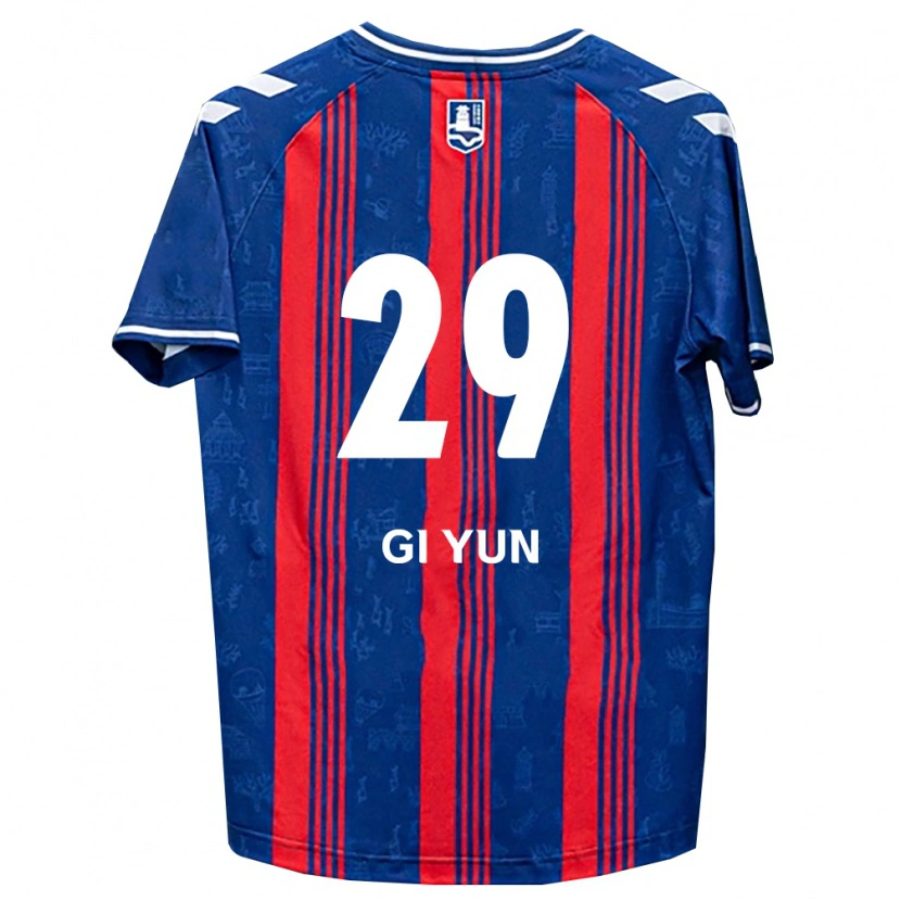 Danxen Damen Gi-Yun Choi #29 Blau Rot Weiß Heimtrikot Trikot 2026/27 T-Shirt Österreich
