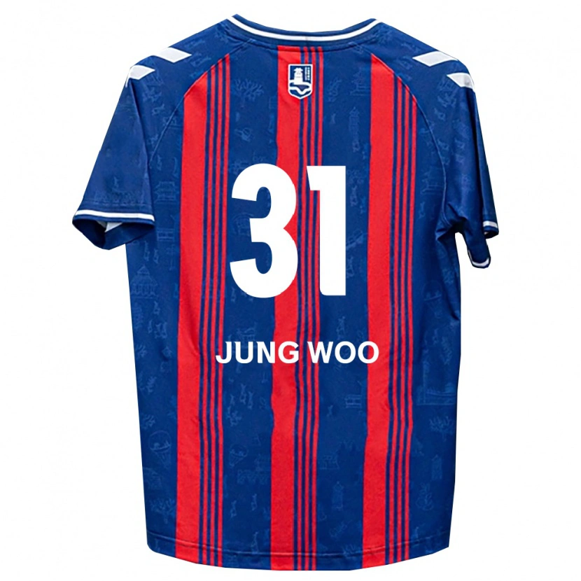 Danxen Damen Jung-Woo Moon #31 Blau Rot Weiß Heimtrikot Trikot 2026/27 T-Shirt Österreich