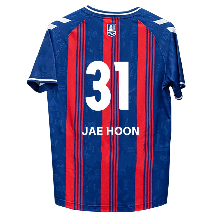Danxen Damen Jae-Hoon Lee #31 Blau Rot Weiß Heimtrikot Trikot 2026/27 T-Shirt Österreich