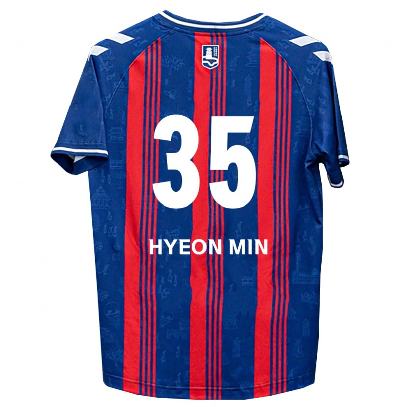 Danxen Damen Hyeon-Min Kim #35 Blau Rot Weiß Heimtrikot Trikot 2026/27 T-Shirt Österreich