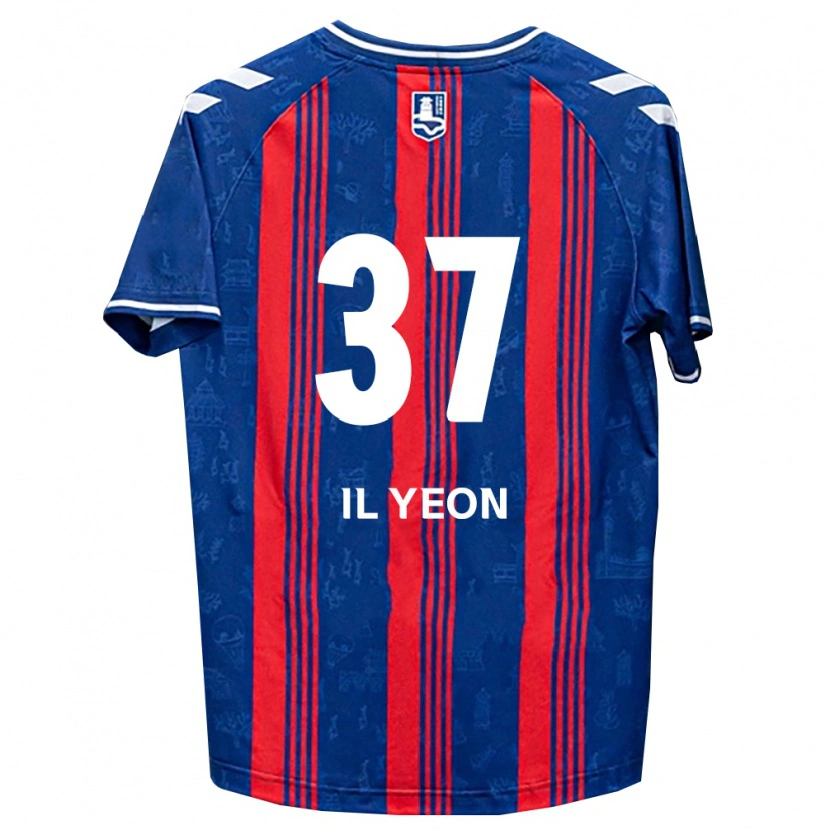 Danxen Damen Il-Yeon Sin #37 Blau Rot Weiß Heimtrikot Trikot 2026/27 T-Shirt Österreich