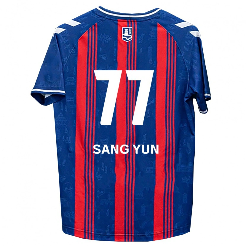 Danxen Damen Sang-Yun Kang #77 Blau Rot Weiß Heimtrikot Trikot 2026/27 T-Shirt Österreich