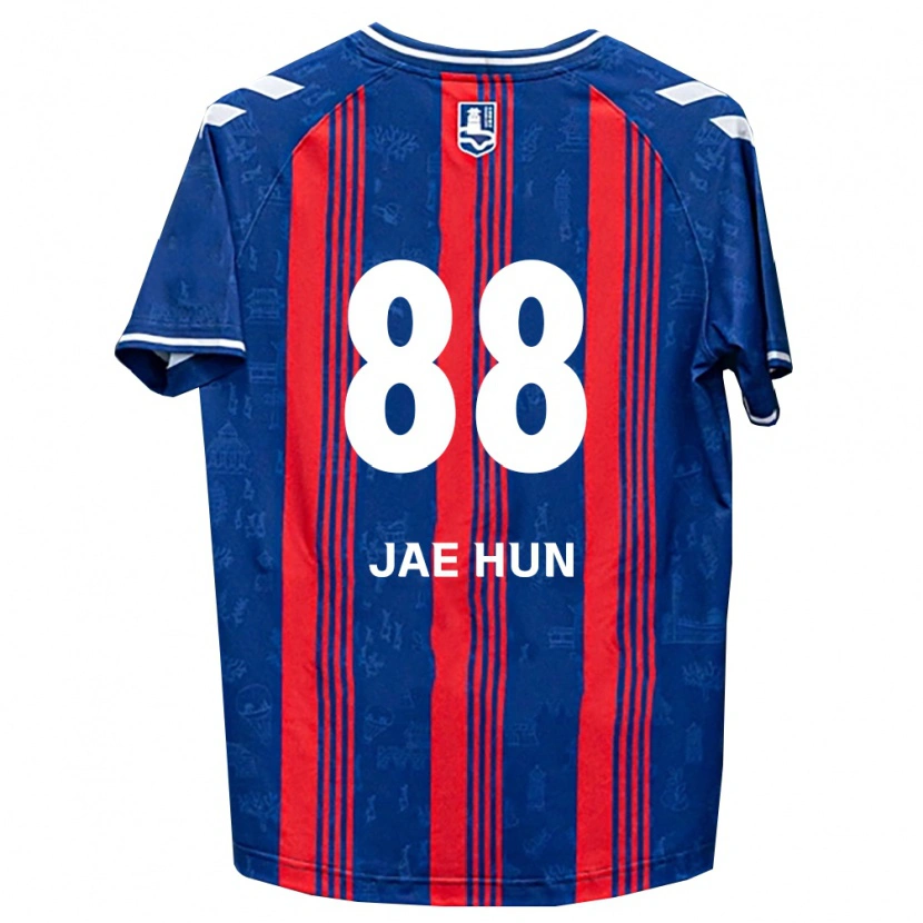 Danxen Damen Jae-Hun Park #88 Blau Rot Weiß Heimtrikot Trikot 2026/27 T-Shirt Österreich