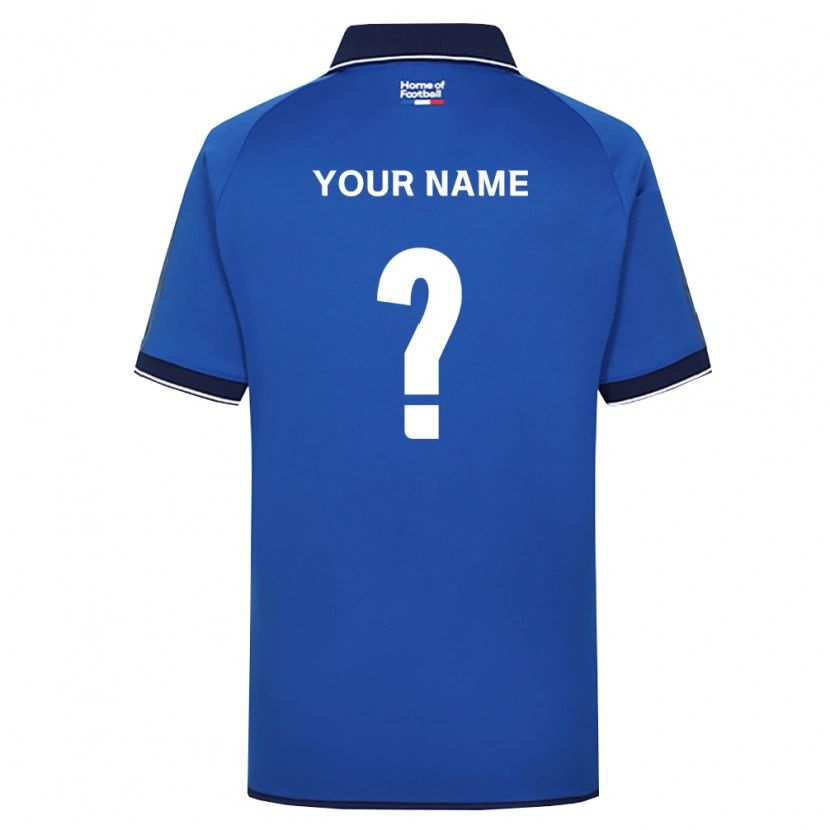 Danxen Damen Ihren Namen #0 Königsblau Weiß Rot Heimtrikot Trikot 2026/27 T-Shirt Österreich