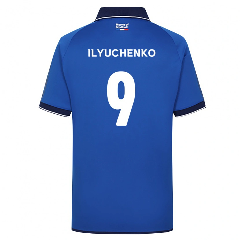 Danxen Damen Stanislav Ilyuchenko #9 Königsblau Weiß Rot Heimtrikot Trikot 2026/27 T-Shirt Österreich