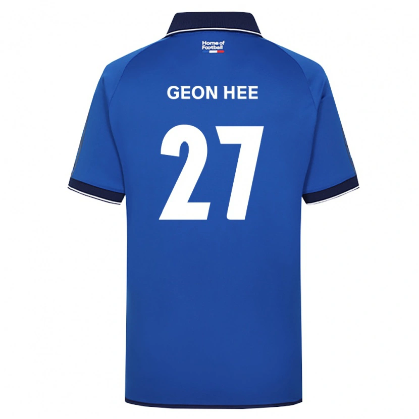 Danxen Damen Geon-Hee Lee #27 Königsblau Weiß Rot Heimtrikot Trikot 2026/27 T-Shirt Österreich