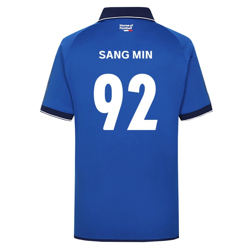 Danxen Damen Sang-Min Lee #92 Königsblau Weiß Rot Heimtrikot Trikot 2026/27 T-Shirt Österreich