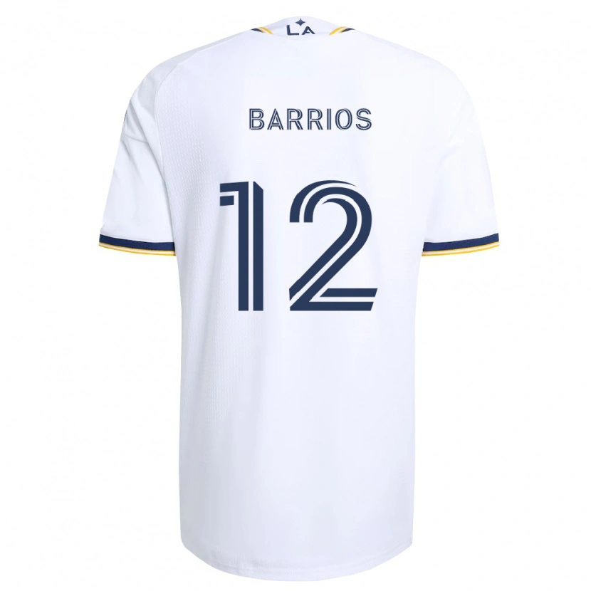 Danxen Damen Michael Barrios #12 Blau Gelb Und Weiß Heimtrikot Trikot 2026/27 T-Shirt Österreich