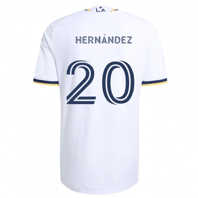 Danxen Damen Roberto Hernández #20 Blau Gelb Und Weiß Heimtrikot Trikot 2026/27 T-Shirt Österreich