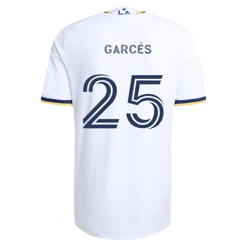 Danxen Damen Carlos Garcés #25 Blau Gelb Und Weiß Heimtrikot Trikot 2026/27 T-Shirt Österreich