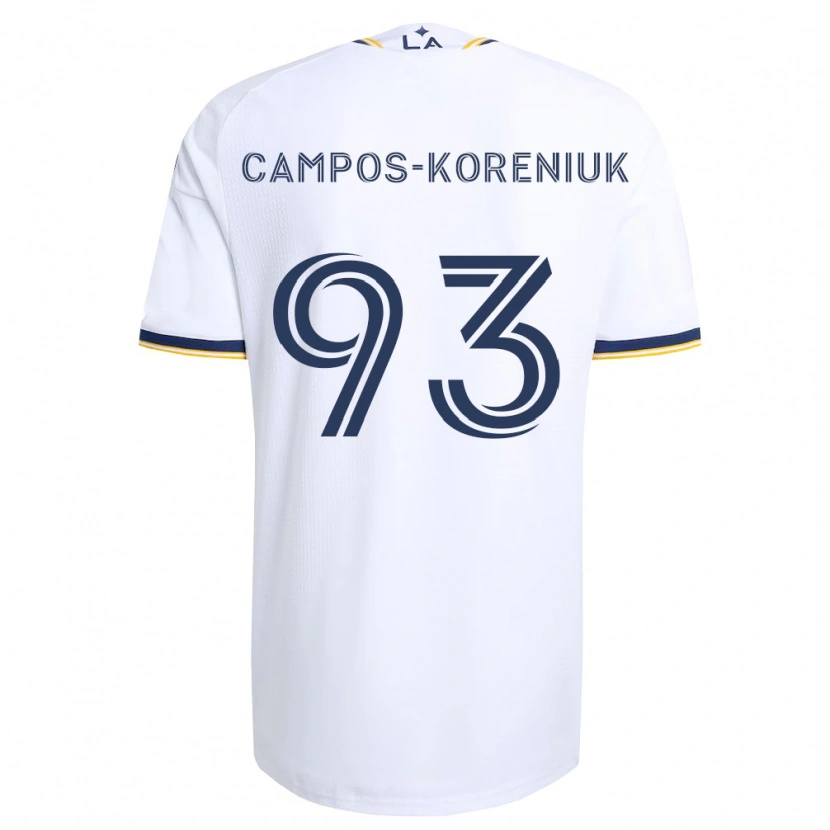 Danxen Damen K Campos-Koreniuk #93 Blau Gelb Und Weiß Heimtrikot Trikot 2026/27 T-Shirt Österreich