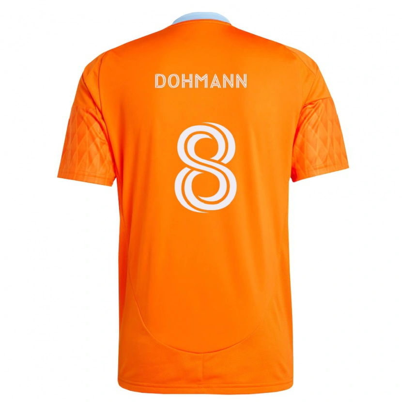 Danxen Damen Gustavo Abreu Dohmann #8 Orange Weiß Heimtrikot Trikot 2026/27 T-Shirt Österreich
