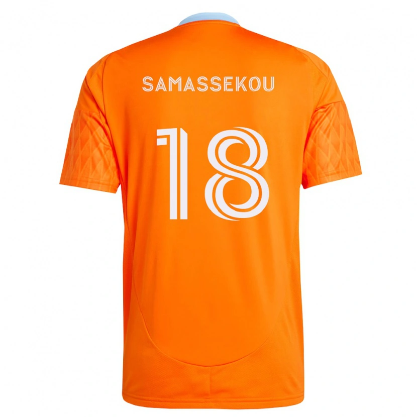 Danxen Damen Diadié Samassékou #18 Orange Weiß Heimtrikot Trikot 2026/27 T-Shirt Österreich