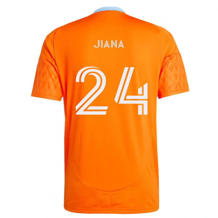 Danxen Damen Mamadi Jiana #24 Orange Weiß Heimtrikot Trikot 2026/27 T-Shirt Österreich