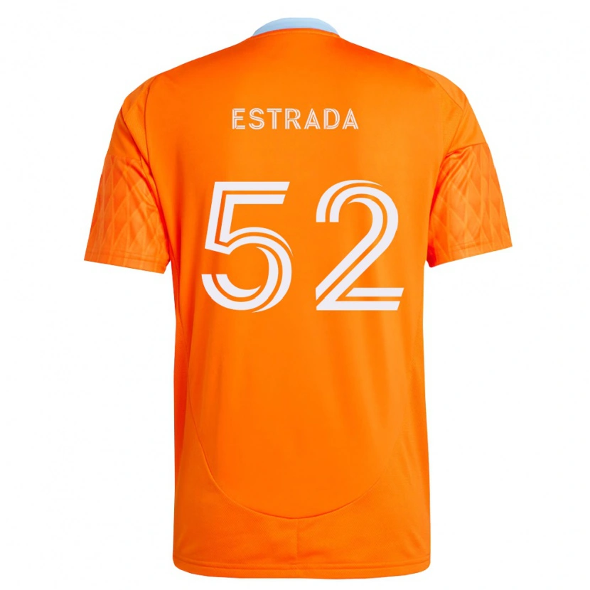 Danxen Damen Jorge Estrada #52 Orange Weiß Heimtrikot Trikot 2026/27 T-Shirt Österreich