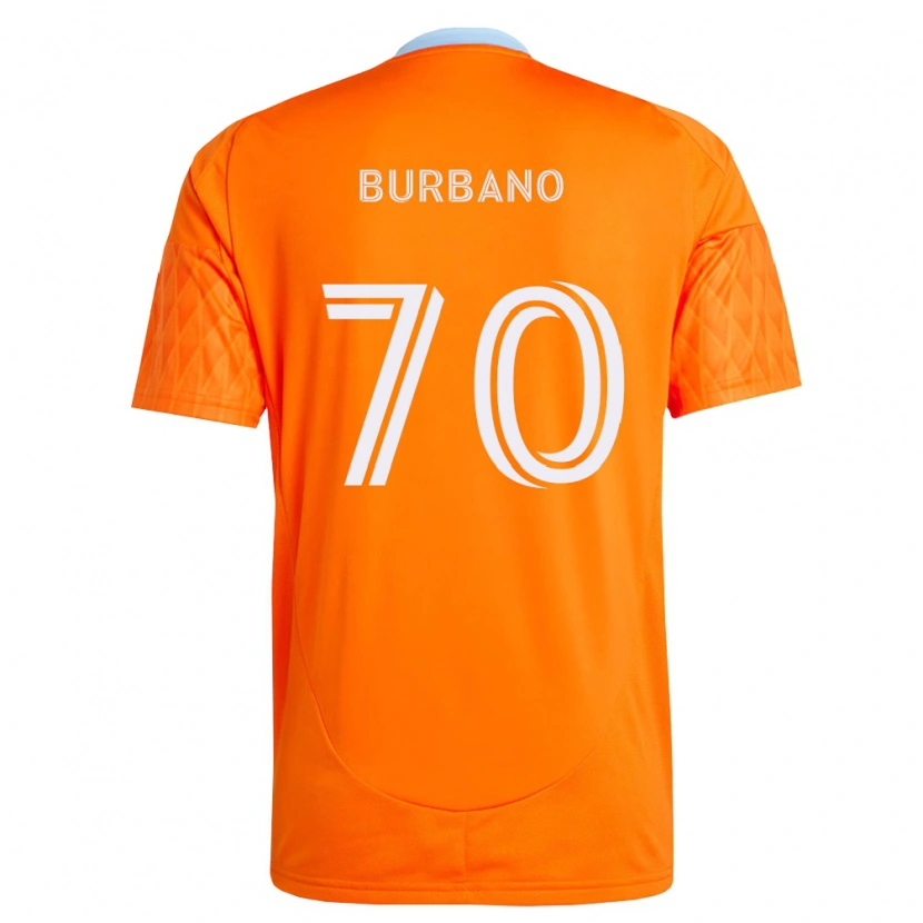Danxen Damen Jordy Burbano #70 Orange Weiß Heimtrikot Trikot 2026/27 T-Shirt Österreich