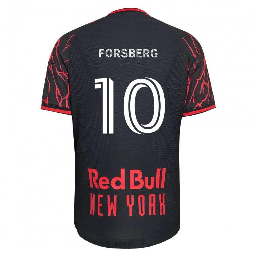 Danxen Damen Emil Forsberg #10 Rot Schwarz Weiß Heimtrikot Trikot 2026/27 T-Shirt Österreich