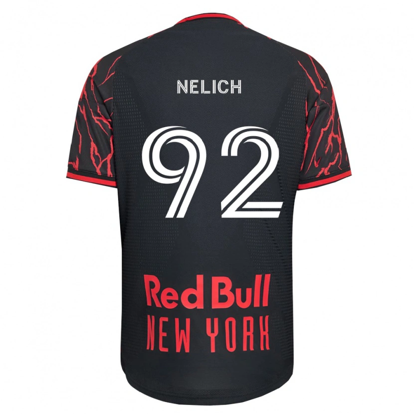 Danxen Damen Dennis Nelich #92 Rot Schwarz Weiß Heimtrikot Trikot 2026/27 T-Shirt Österreich