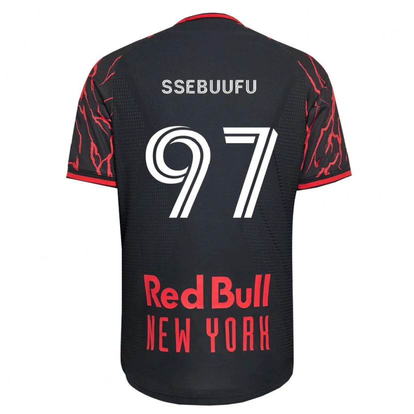 Danxen Damen Frank Ssebuufu #97 Rot Schwarz Weiß Heimtrikot Trikot 2026/27 T-Shirt Österreich