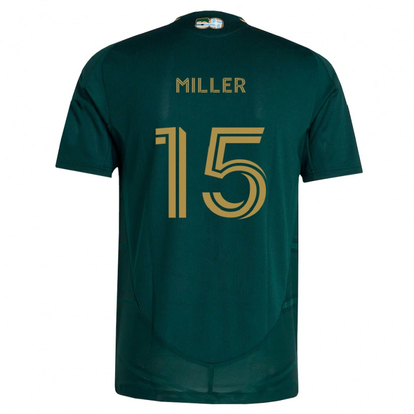 Danxen Damen Eric Miller #15 Dunkelgrün Braun Heimtrikot Trikot 2026/27 T-Shirt Österreich