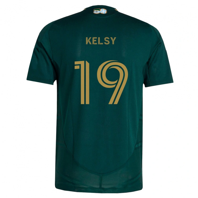 Danxen Damen Kevin Kelsy #19 Dunkelgrün Braun Heimtrikot Trikot 2026/27 T-Shirt Österreich