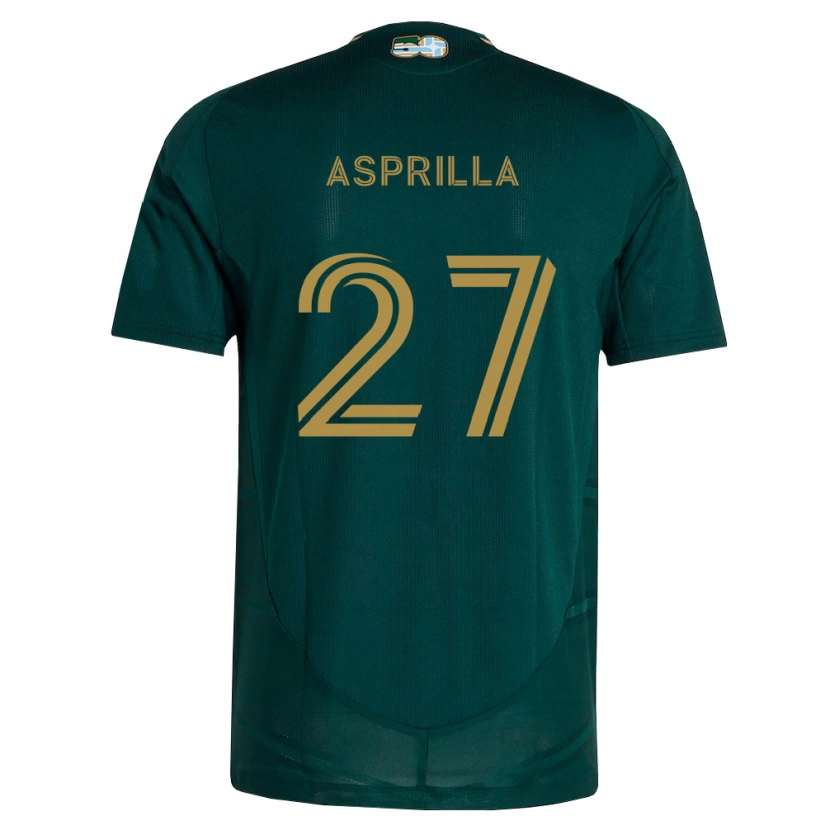 Danxen Damen Dairon Asprilla #27 Dunkelgrün Braun Heimtrikot Trikot 2026/27 T-Shirt Österreich