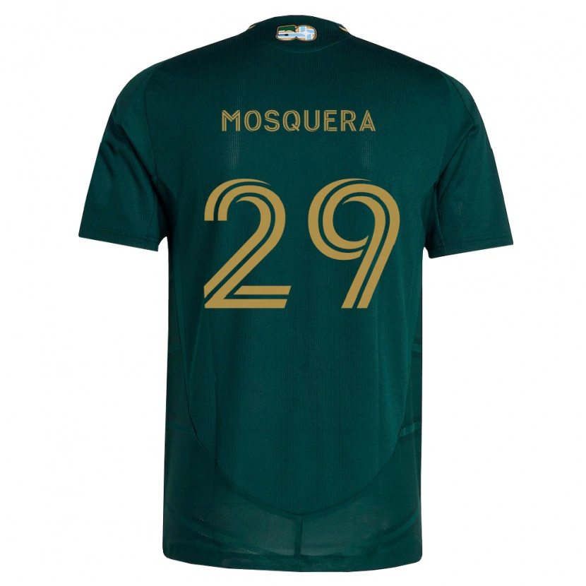 Danxen Damen Juan Mosquera #29 Dunkelgrün Braun Heimtrikot Trikot 2026/27 T-Shirt Österreich