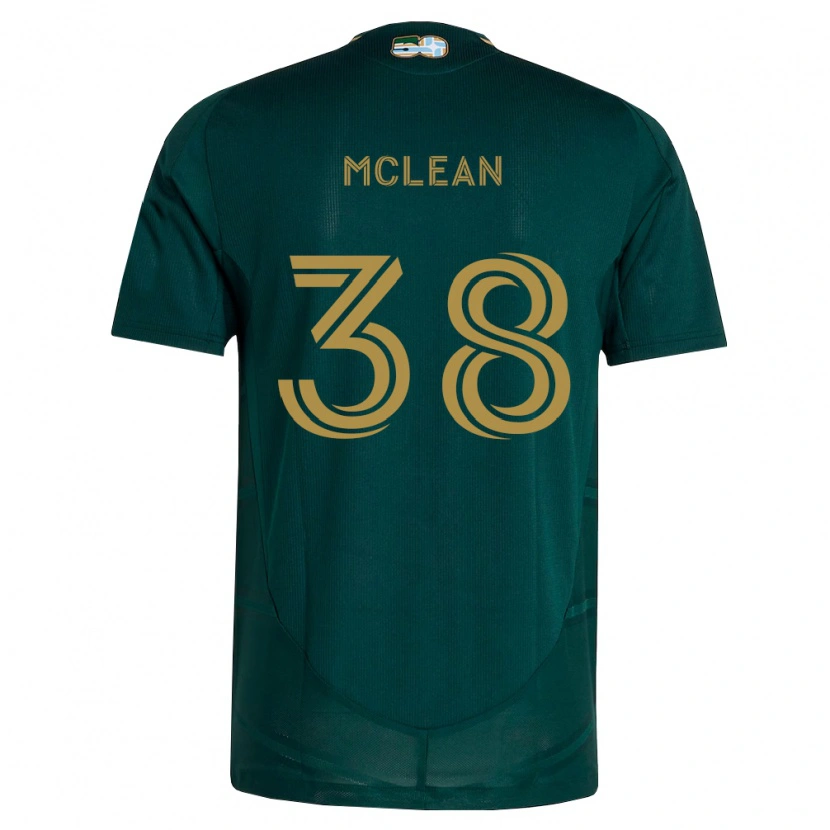 Danxen Damen Justin Mclean #38 Dunkelgrün Braun Heimtrikot Trikot 2026/27 T-Shirt Österreich