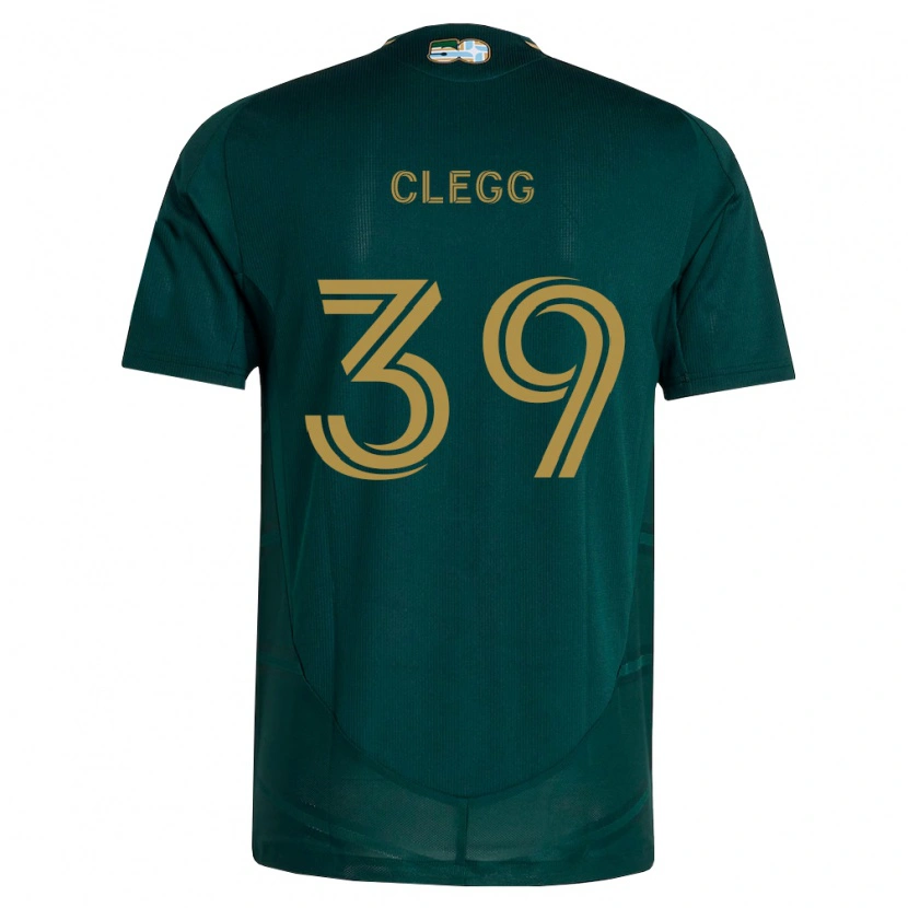 Danxen Damen Tyler Clegg #39 Dunkelgrün Braun Heimtrikot Trikot 2026/27 T-Shirt Österreich