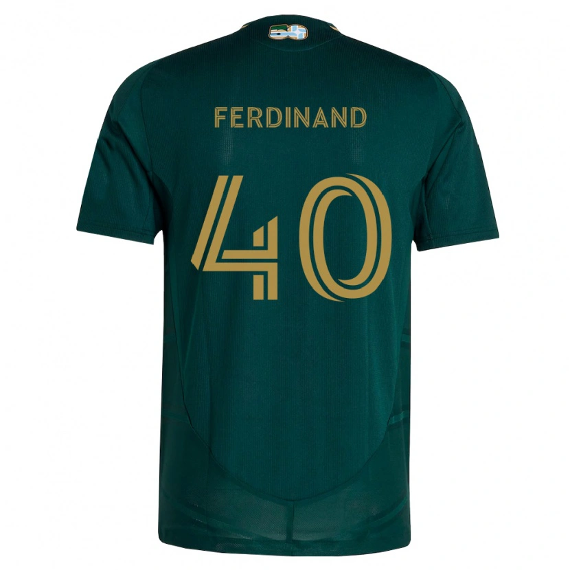 Danxen Damen Keesean Ferdinand #40 Dunkelgrün Braun Heimtrikot Trikot 2026/27 T-Shirt Österreich