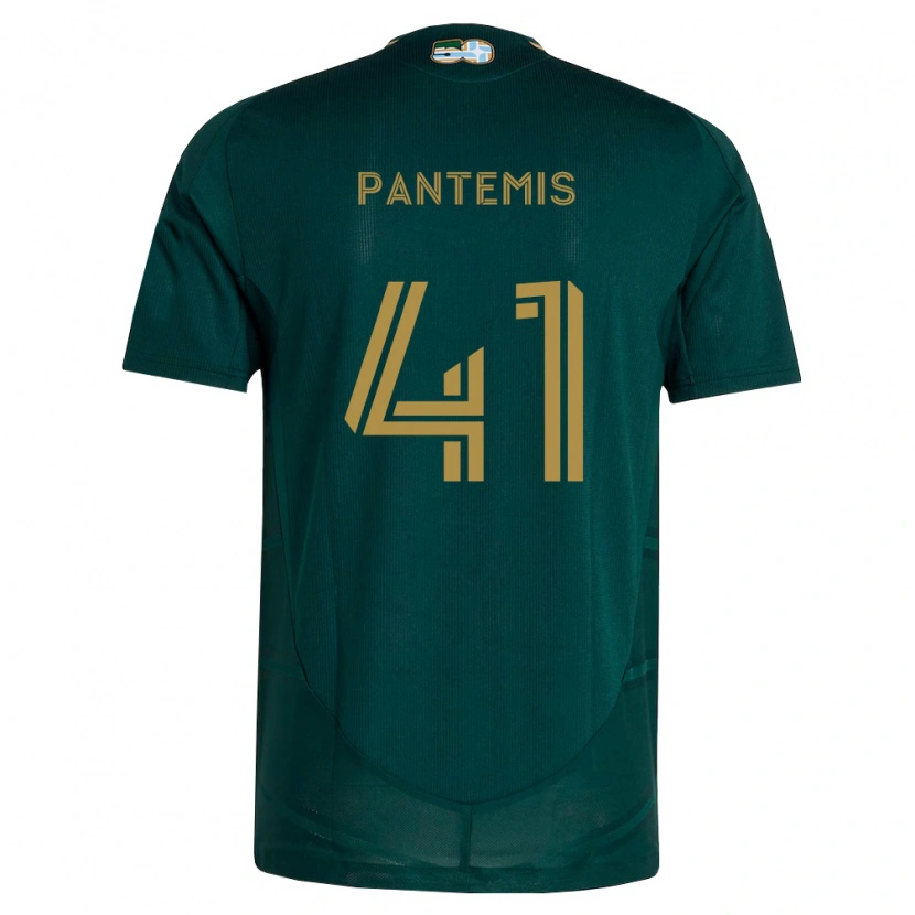 Danxen Damen James Pantemis #41 Dunkelgrün Braun Heimtrikot Trikot 2026/27 T-Shirt Österreich