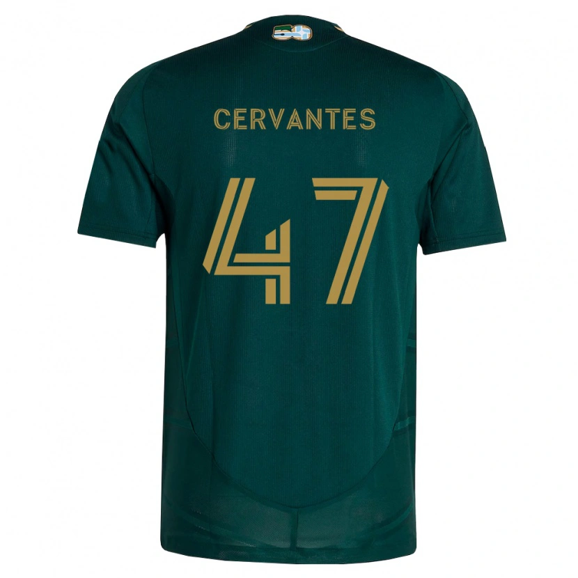 Danxen Damen Daniel Cervantes #47 Dunkelgrün Braun Heimtrikot Trikot 2026/27 T-Shirt Österreich