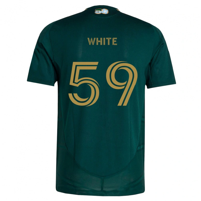 Danxen Damen Dario White #59 Dunkelgrün Braun Heimtrikot Trikot 2026/27 T-Shirt Österreich