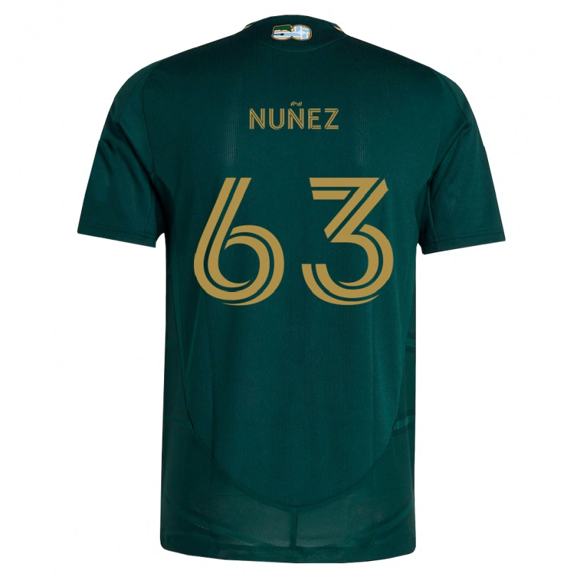 Danxen Damen Daniel Núñez #63 Dunkelgrün Braun Heimtrikot Trikot 2026/27 T-Shirt Österreich