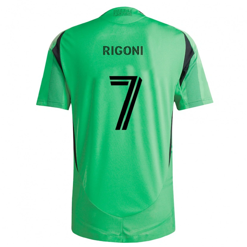 Danxen Damen Emiliano Rigoni #7 Smaragdgrün Schwarz Heimtrikot Trikot 2026/27 T-Shirt Österreich