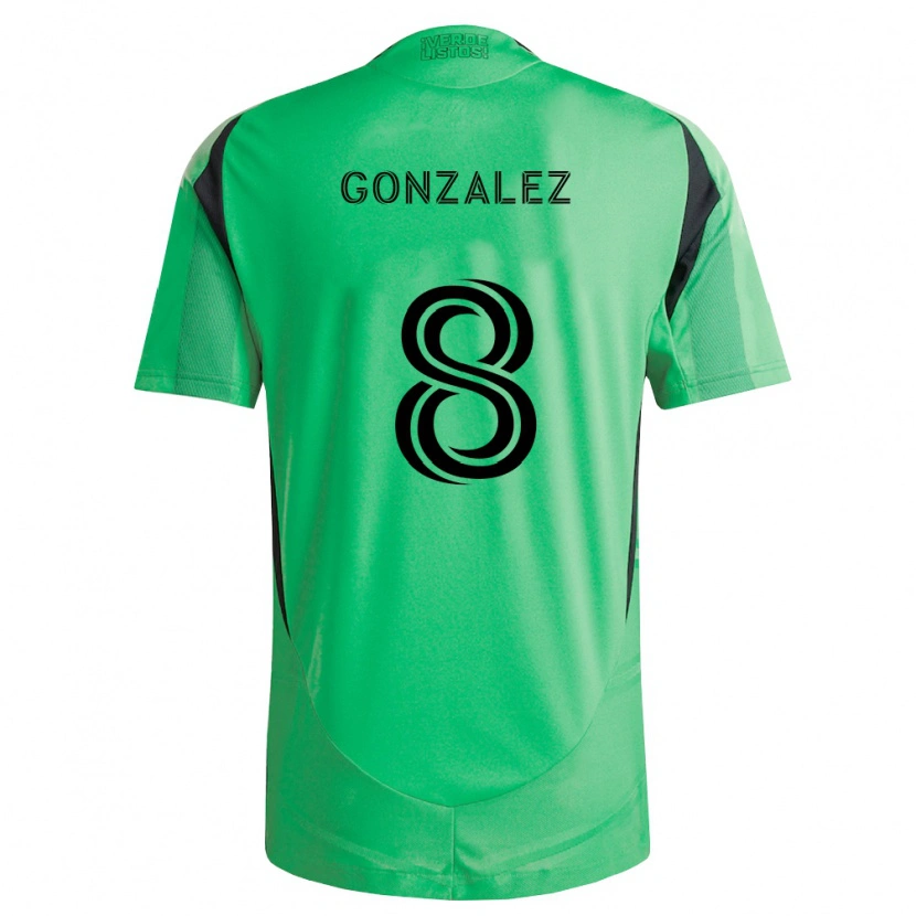 Danxen Damen Adrián González #8 Smaragdgrün Schwarz Heimtrikot Trikot 2026/27 T-Shirt Österreich