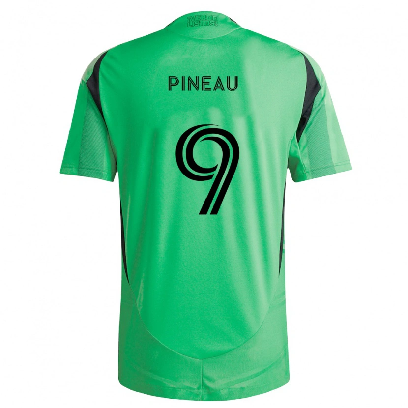 Danxen Damen Sebastien Pineau #9 Smaragdgrün Schwarz Heimtrikot Trikot 2026/27 T-Shirt Österreich