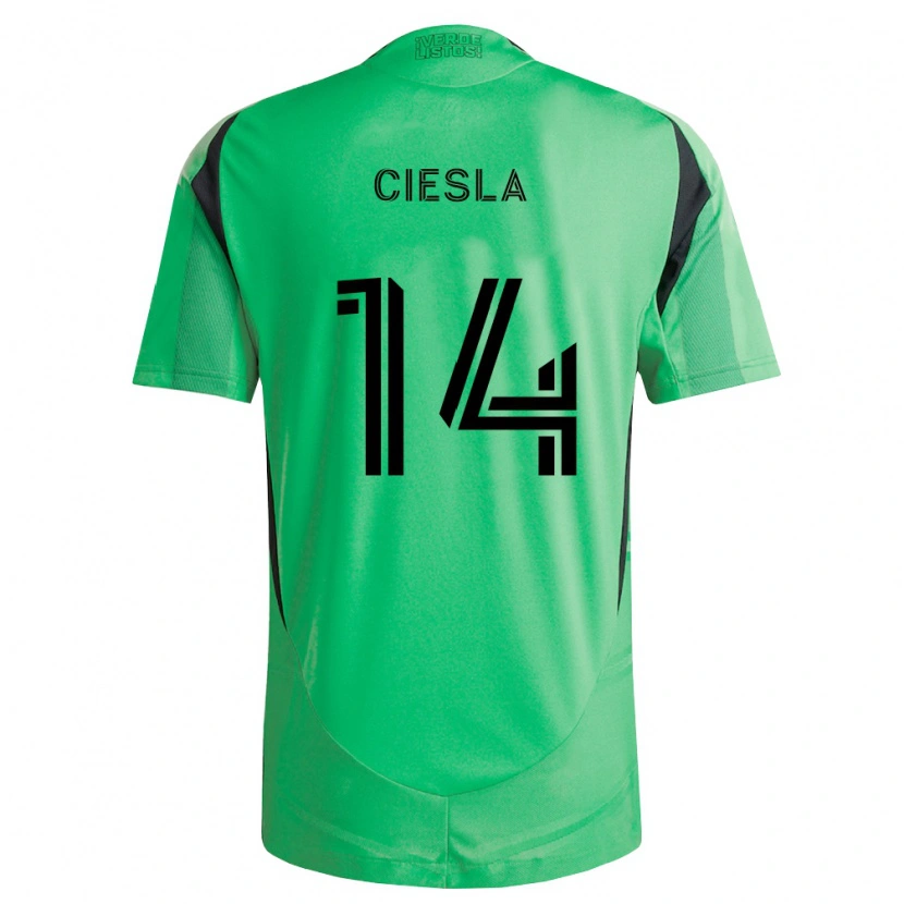 Danxen Damen Daniel Ciesla #14 Smaragdgrün Schwarz Heimtrikot Trikot 2026/27 T-Shirt Österreich