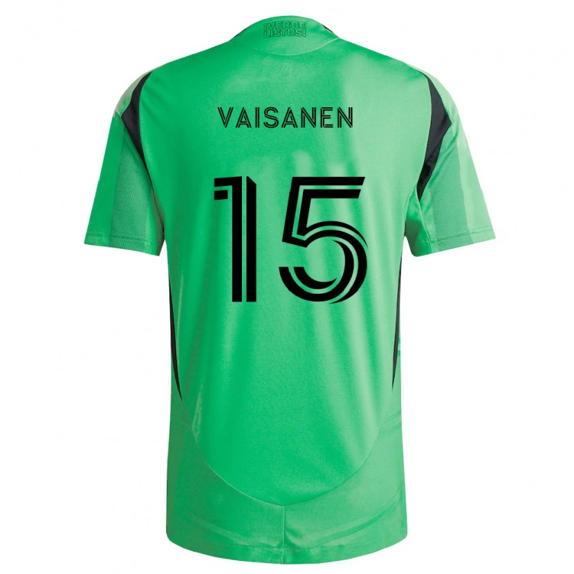 Danxen Damen Leo Väisänen #15 Smaragdgrün Schwarz Heimtrikot Trikot 2026/27 T-Shirt Österreich