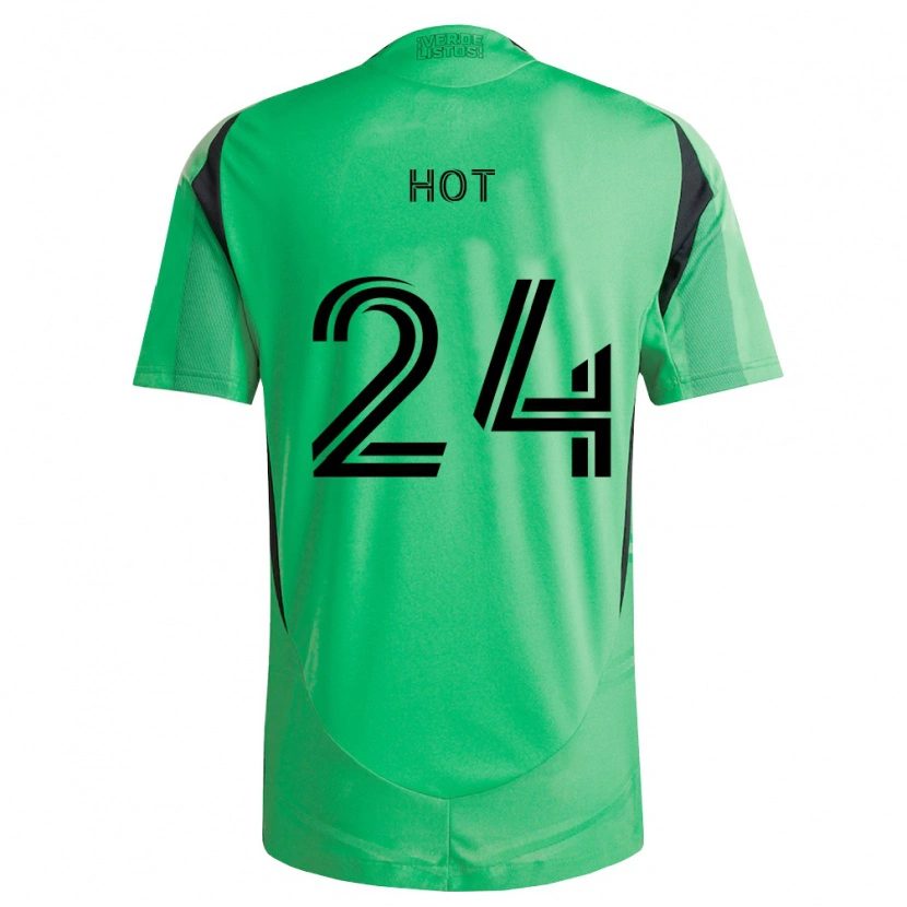 Danxen Damen Kenan Hot #24 Smaragdgrün Schwarz Heimtrikot Trikot 2026/27 T-Shirt Österreich