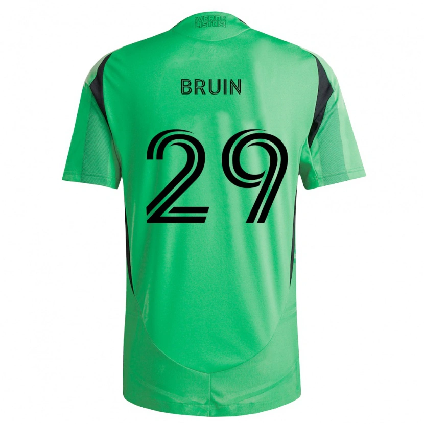 Danxen Damen Will Bruin #29 Smaragdgrün Schwarz Heimtrikot Trikot 2026/27 T-Shirt Österreich