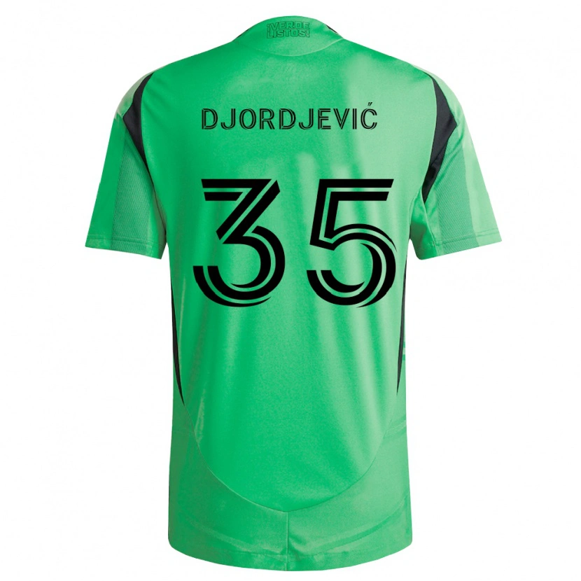 Danxen Damen Mateja Djordjević #35 Smaragdgrün Schwarz Heimtrikot Trikot 2026/27 T-Shirt Österreich