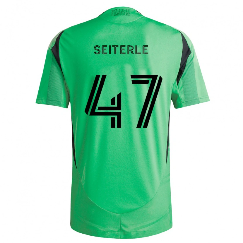 Danxen Damen Sebastian Seiterle #47 Smaragdgrün Schwarz Heimtrikot Trikot 2026/27 T-Shirt Österreich