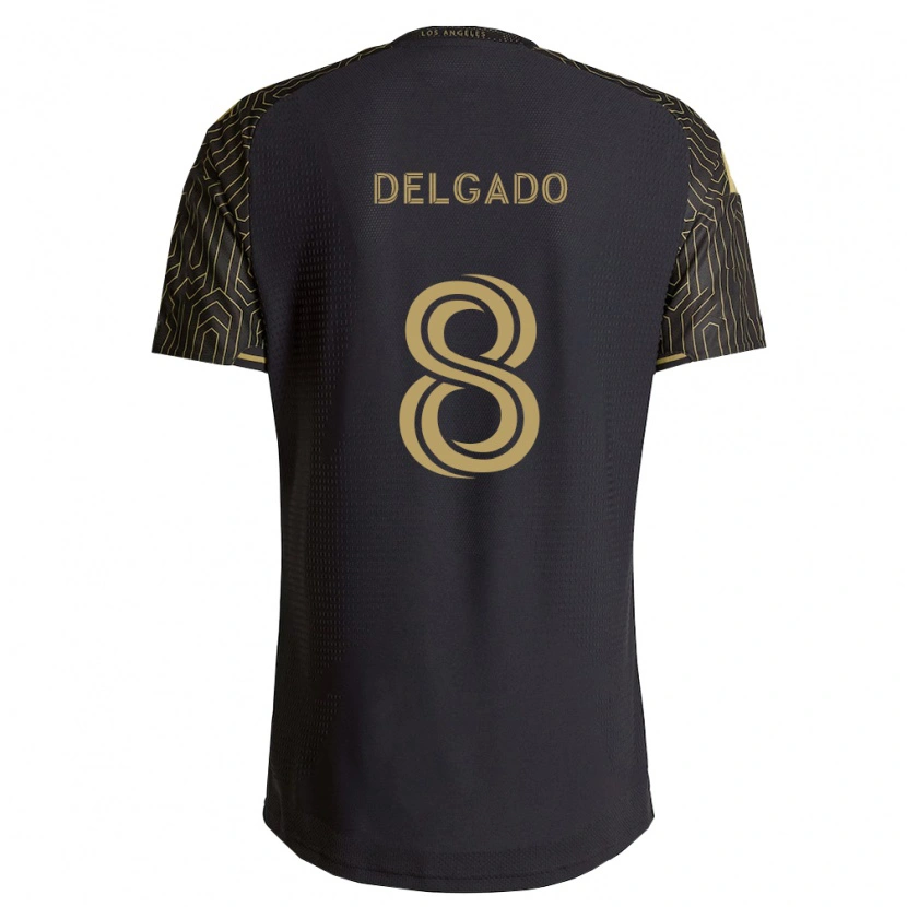 Danxen Damen Mark Delgado #8 Braun Schwarz Heimtrikot Trikot 2026/27 T-Shirt Österreich